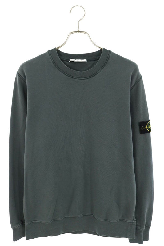 STONEISLAND Patch Logo Cotton Sweatshirt Gray Size XL