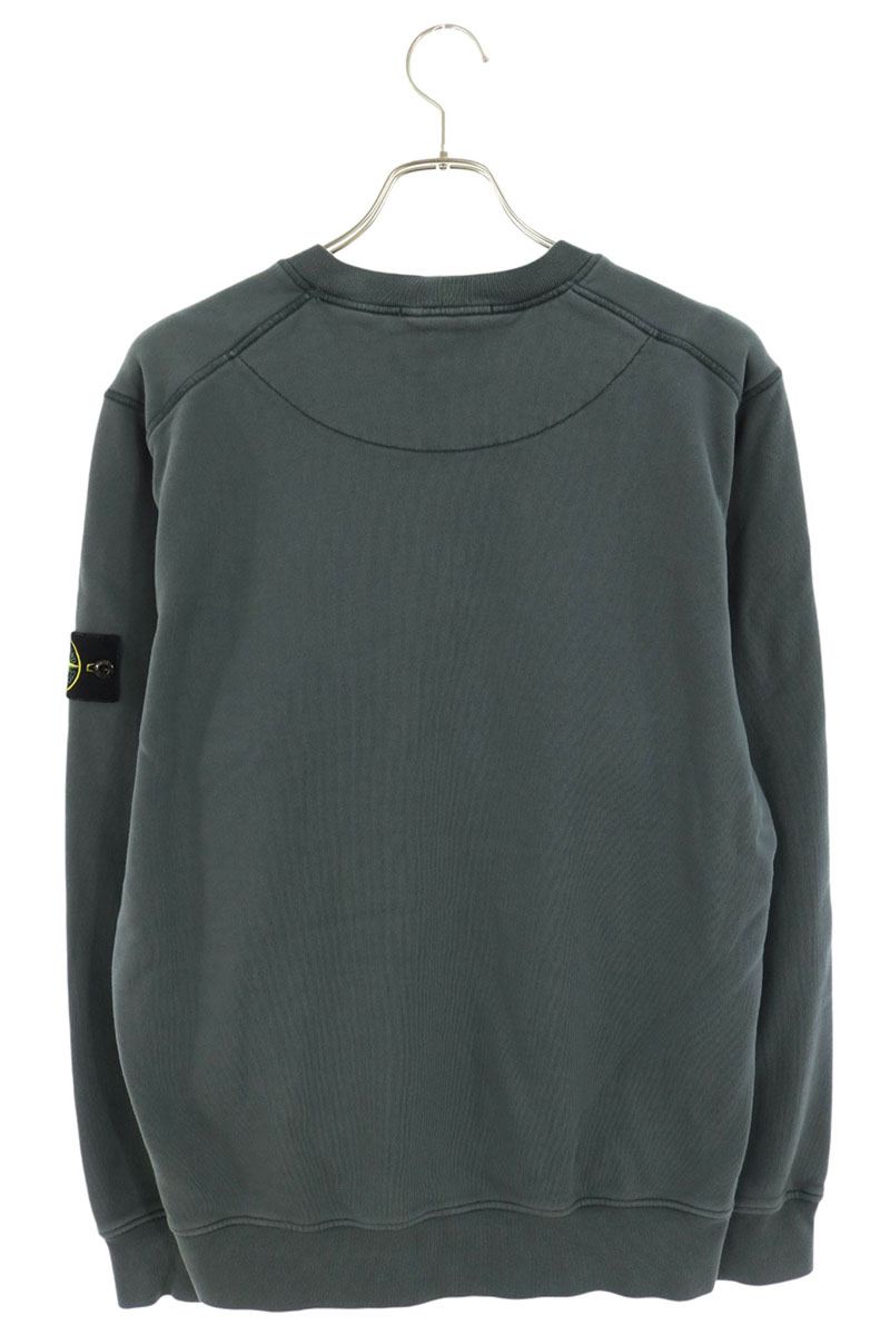 STONEISLAND Patch Logo Cotton Sweatshirt Gray Size XL