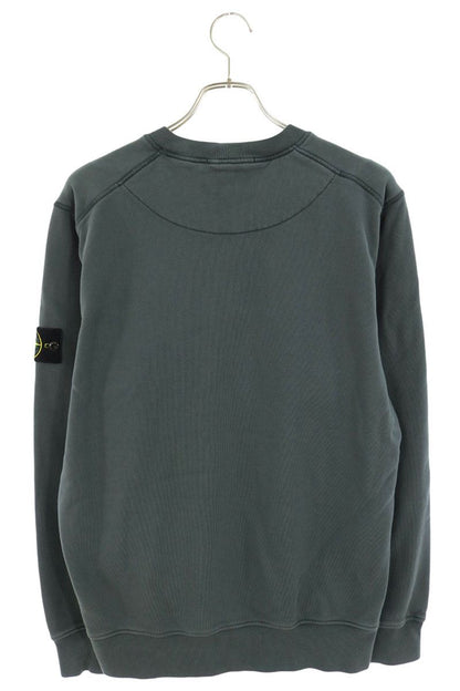 STONEISLAND Patch Logo Cotton Sweatshirt Gray Size XL