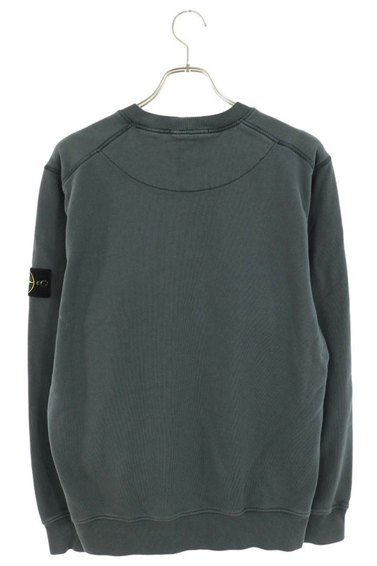 STONEISLAND Patch Logo Cotton Sweatshirt Gray Size XL