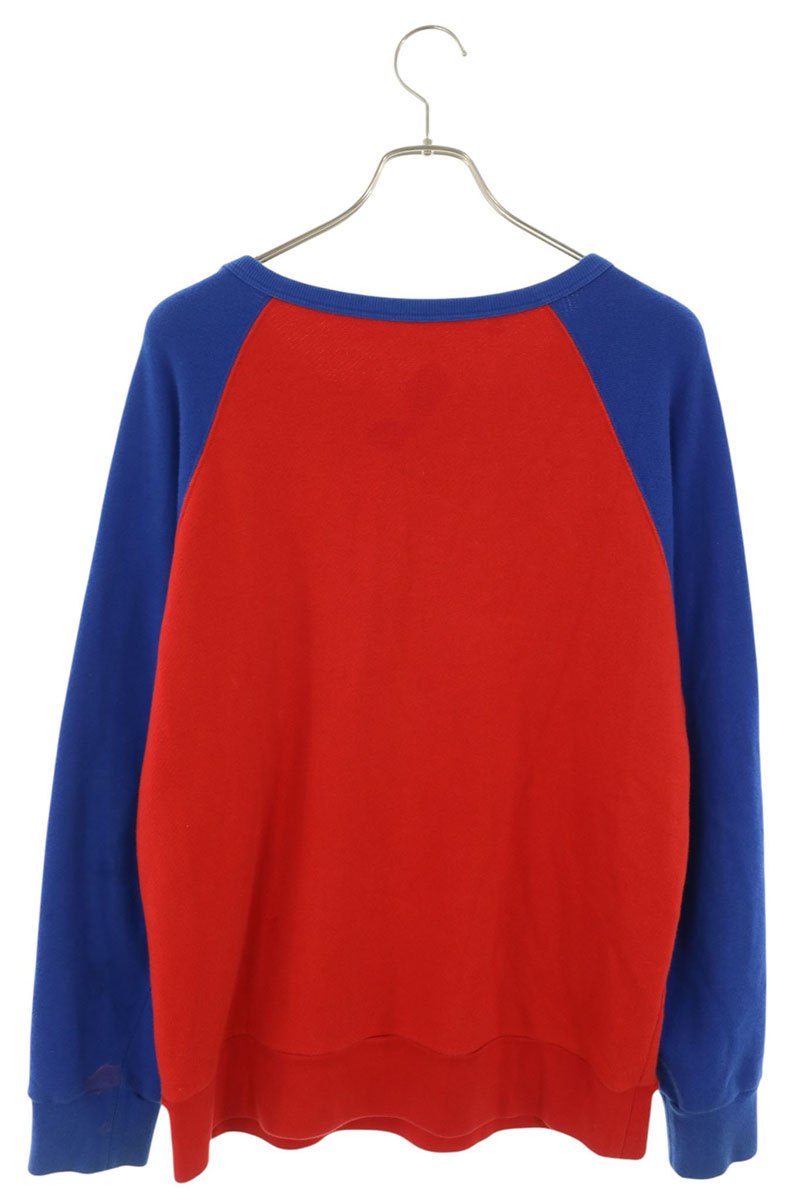 GUCCI Vintage Logo Raglan Sweatshirt Multi Size S