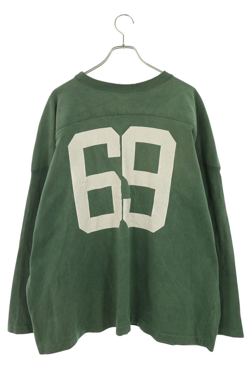 SAINT MICHAEL Numbering Football Crewneck Sweatshirt Size XL