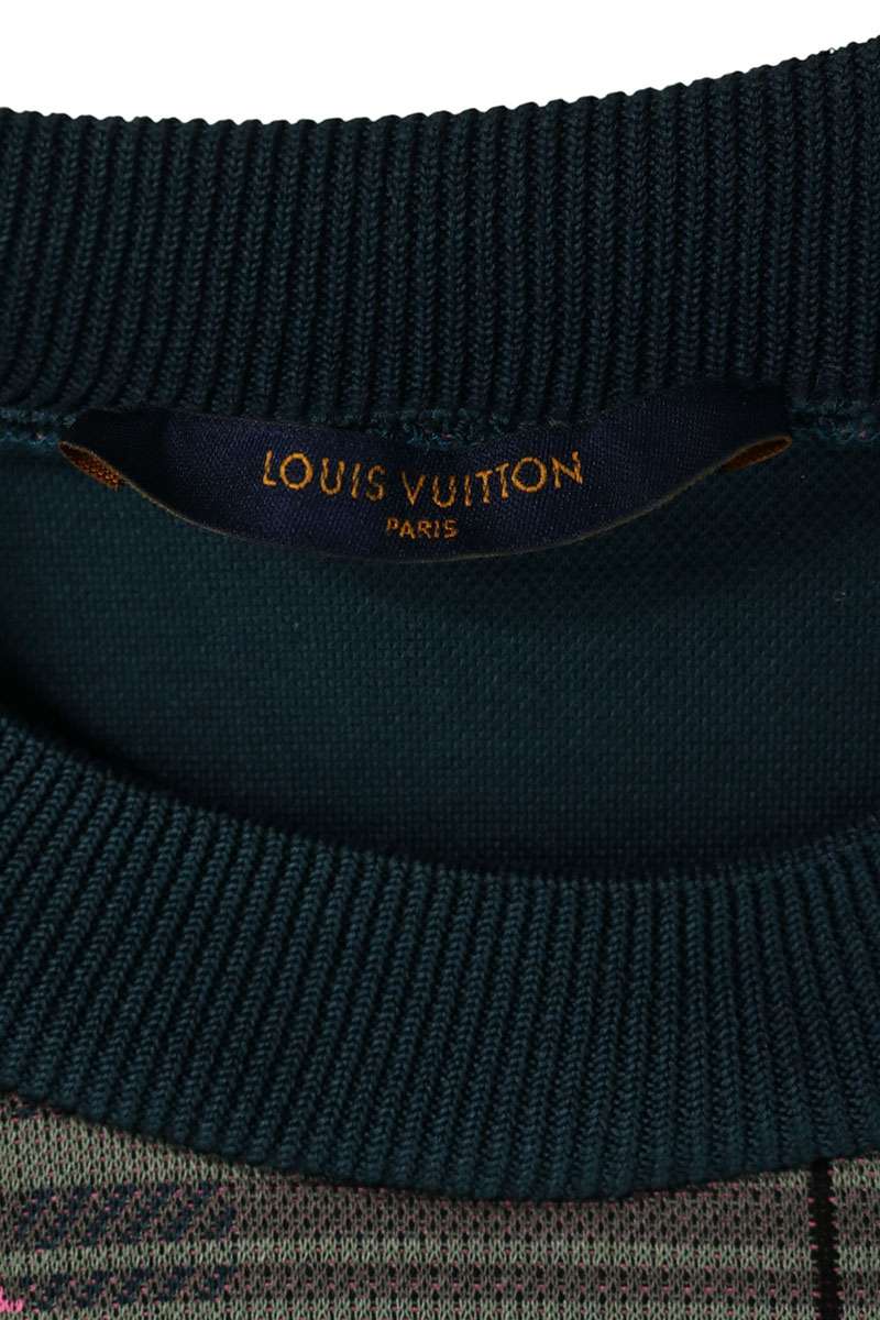 LOUISVUITTON 21SS Monogram Jacquard Sweatshirt Multi Size XS