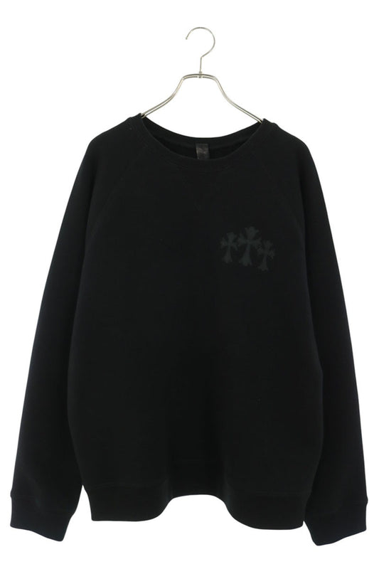 Chrome Hearts Back CH Logo Sweatshirt Black/Silver Size XL