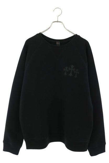 Chrome Hearts Back CH Logo Sweatshirt Black/Silver Size XL