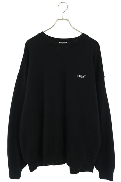 KITH Chest Logo Sweatshirt Black Size XXL
