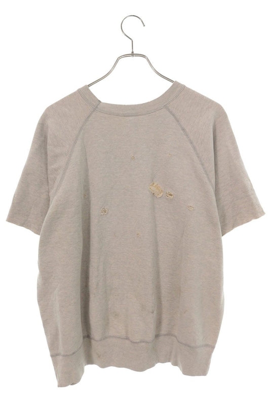 SAINT MICHAEL 26SS Vintage Short Sleeve Sweat Gray Size L