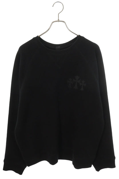 Chrome Hearts 7-11 Crew Back CH Cotton Sweatshirt Size XL