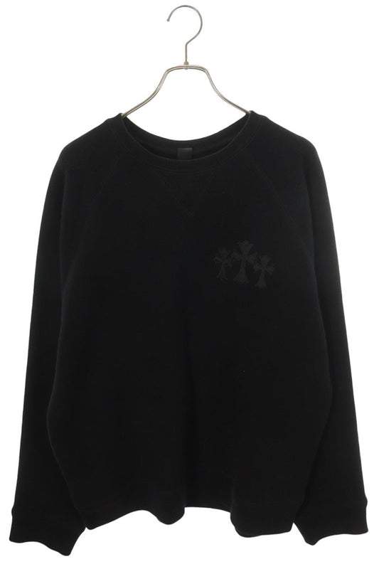 Chrome Hearts 7-11 Crew Back CH Cotton Sweatshirt Size XL