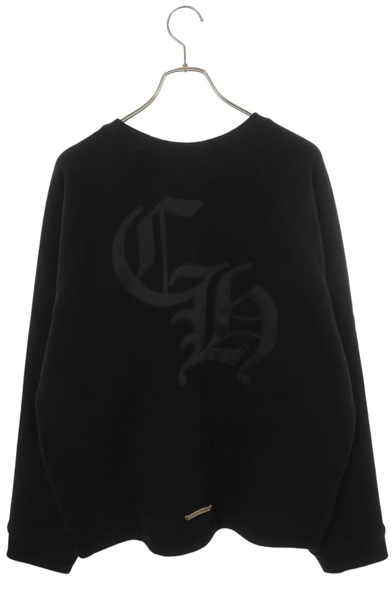 Chrome Hearts 7-11 Crew Back CH Cotton Sweatshirt Size XL