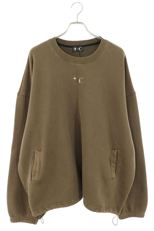 THUG CLUB 24SS "War Survivor" Oversized Sweatshirt Size XL