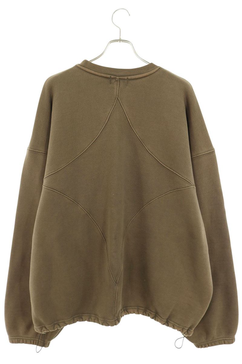 THUG CLUB 24SS "War Survivor" Oversized Sweatshirt Size XL