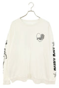 Chrome Hearts DEADLY DOLL Heart Sweatshirt White Size XL
