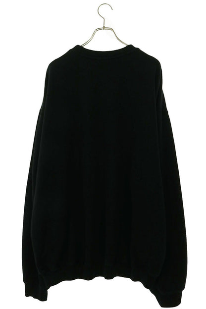 VETEMENTS 16SS Homage Logo Oversized Sweatshirt Black Size S
