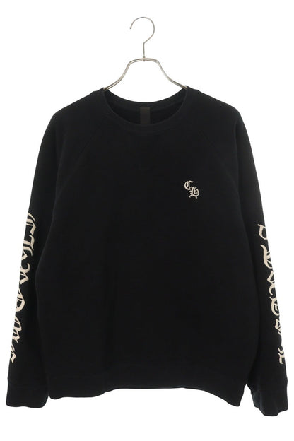 Chrome Hearts SLO RIDE CH Logo Crewneck Sweatshirt Size L