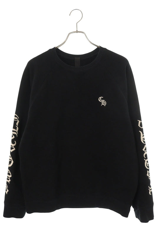 Chrome Hearts SLO RIDE CH Logo Crewneck Sweatshirt Size L