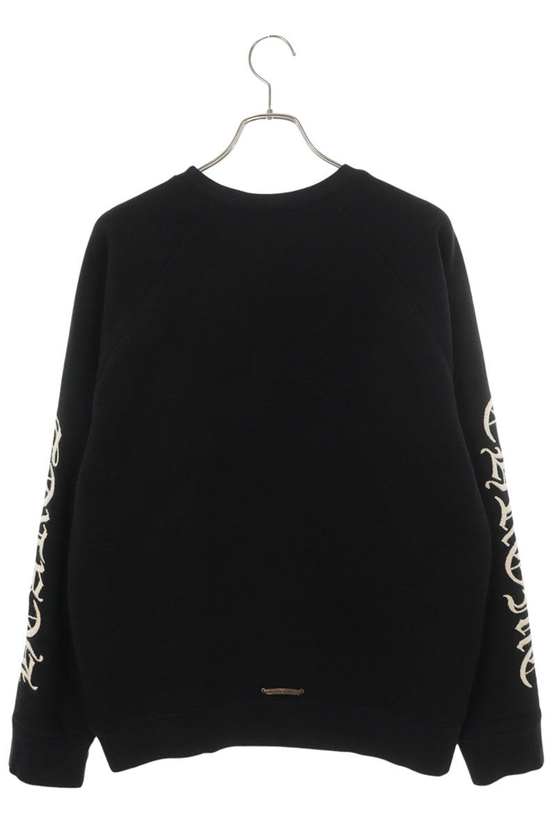 Chrome Hearts SLO RIDE CH Logo Crewneck Sweatshirt Size L