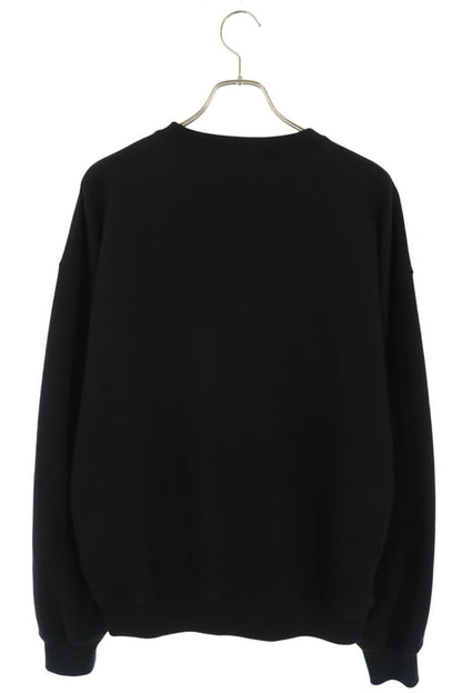 GUCCI 795510 XJHN8 Brushed Cotton Sweatshirt Black Size L