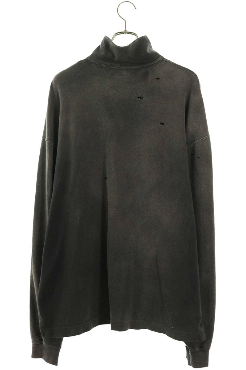 MIHARAYASUHIRO A14PO533 Distressed Sweatshirt Gray Size 46