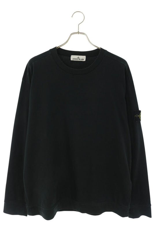 STONEISLAND 811563750 Logo Patch Sweatshirt Black Size L