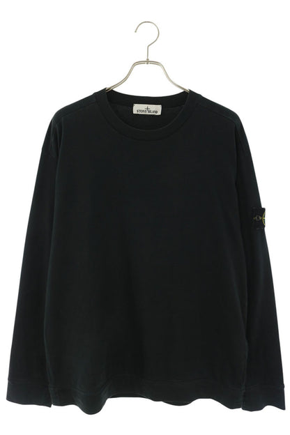 STONEISLAND 811563750 Logo Patch Sweatshirt Black Size L