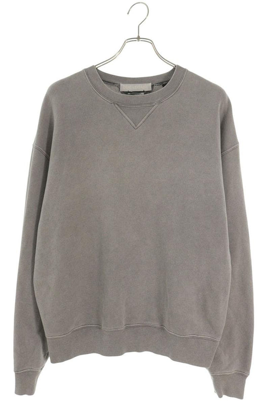 OUR LEGACY Distressed Perfect Sweatshirt Gray Size 46