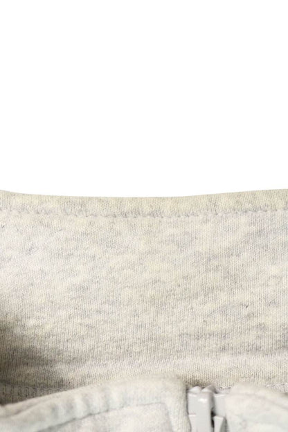 SUPREME Small Box Logo Half Zip Sweatshirt Gray Size M
