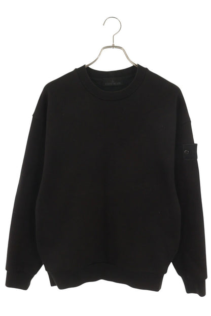 STONEISLAND GHOST PIECE Crewneck Sweatshirt Black Size M