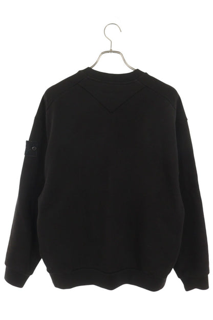 STONEISLAND GHOST PIECE Crewneck Sweatshirt Black Size M