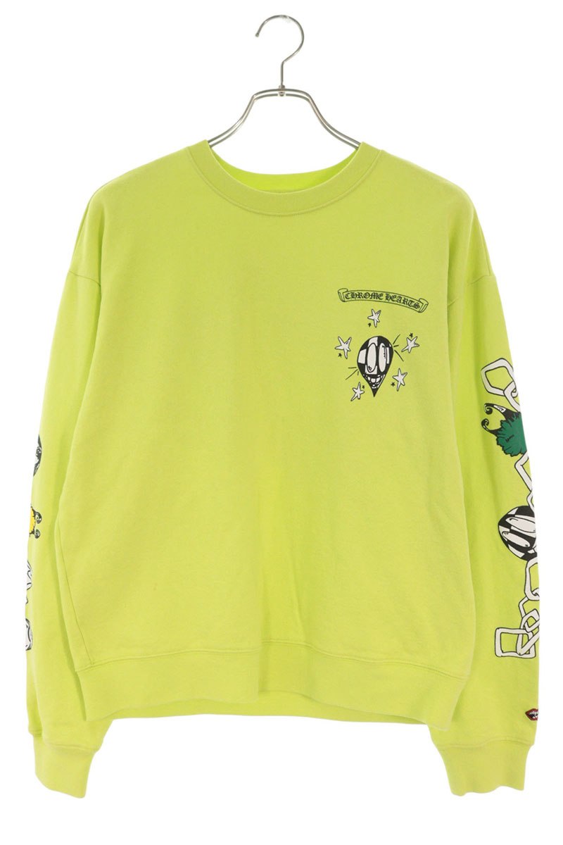 Chrome Hearts PPO HRDWR GRN MATTYBOY Light Green Sweatshirt Size M
