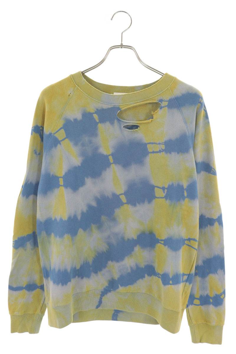 SAINT LAURENT PARIS 16SS Tie-Dye Sweatshirt Multi Size S