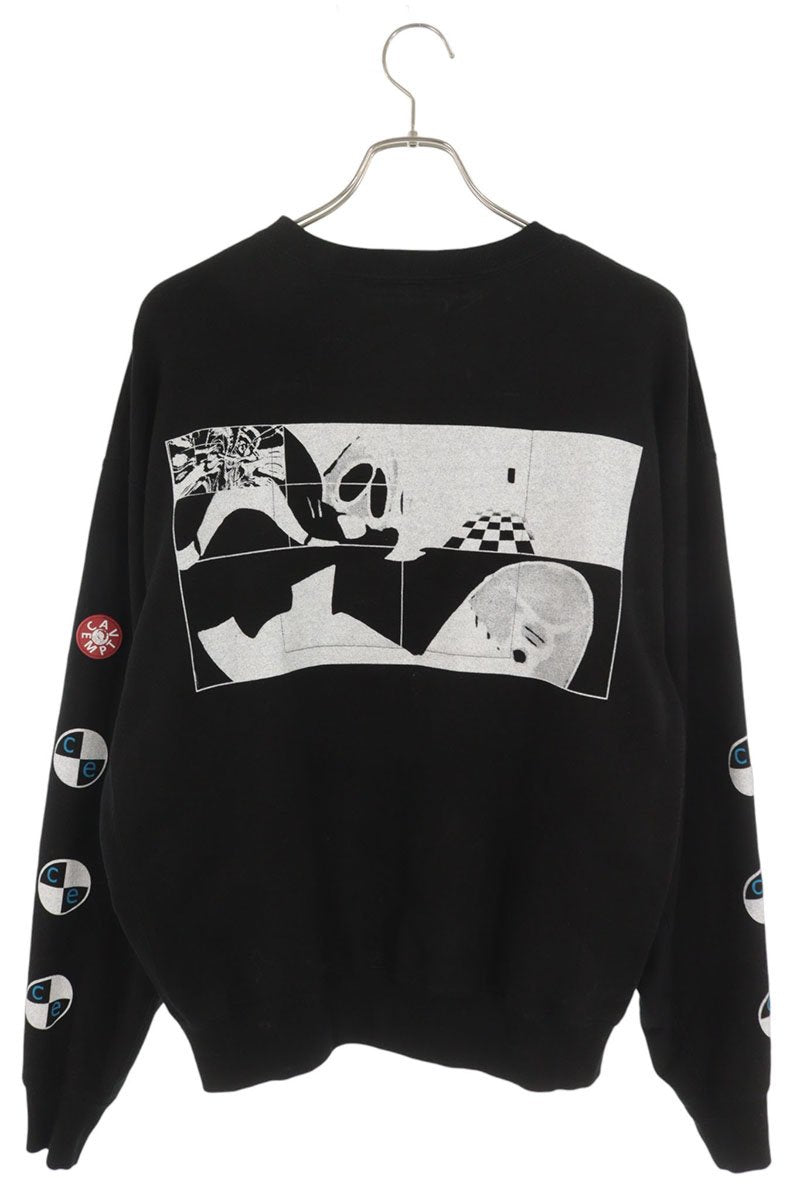 C.E CEDS28CS10 Graphic Print Sweatshirt Black Size M