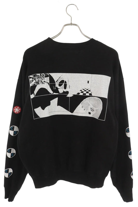 C.E CEDS28CS10 Graphic Print Sweatshirt Black Size M
