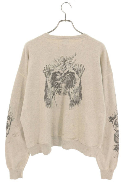 SAINT MICHAEL 22SS Distressed Crewneck Multi Size XL