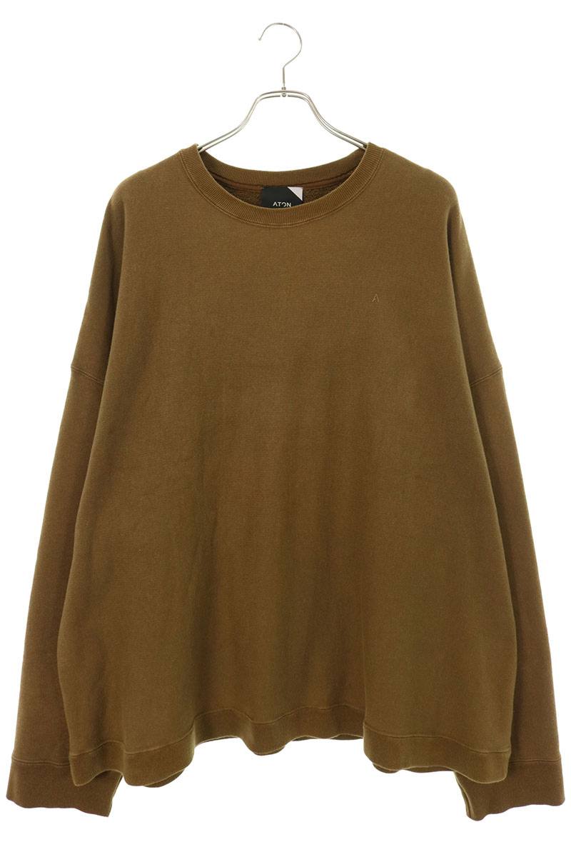 ATON Crewneck Sweatshirt Brown Size 4