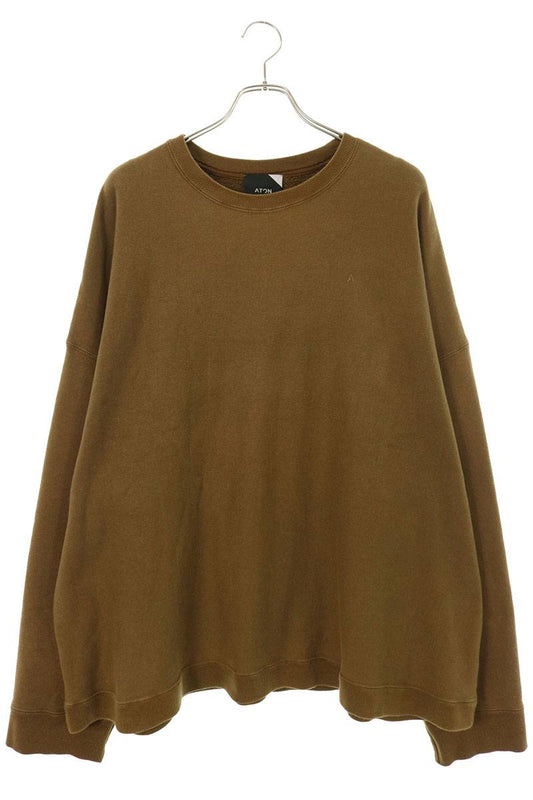 ATON Crewneck Sweatshirt Brown Size 4