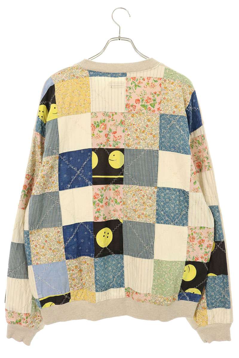 KAPITAL Patchwork Crewneck Sweatshirt Multi Size 1