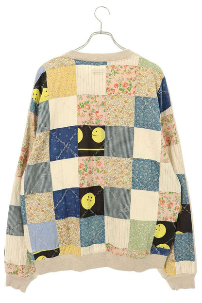 KAPITAL Patchwork Crewneck Sweatshirt Multi Size 1