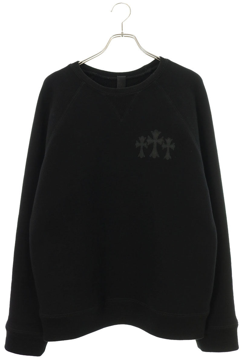 Chrome Hearts Back CH Logo Crewneck Sweatshirt Size M