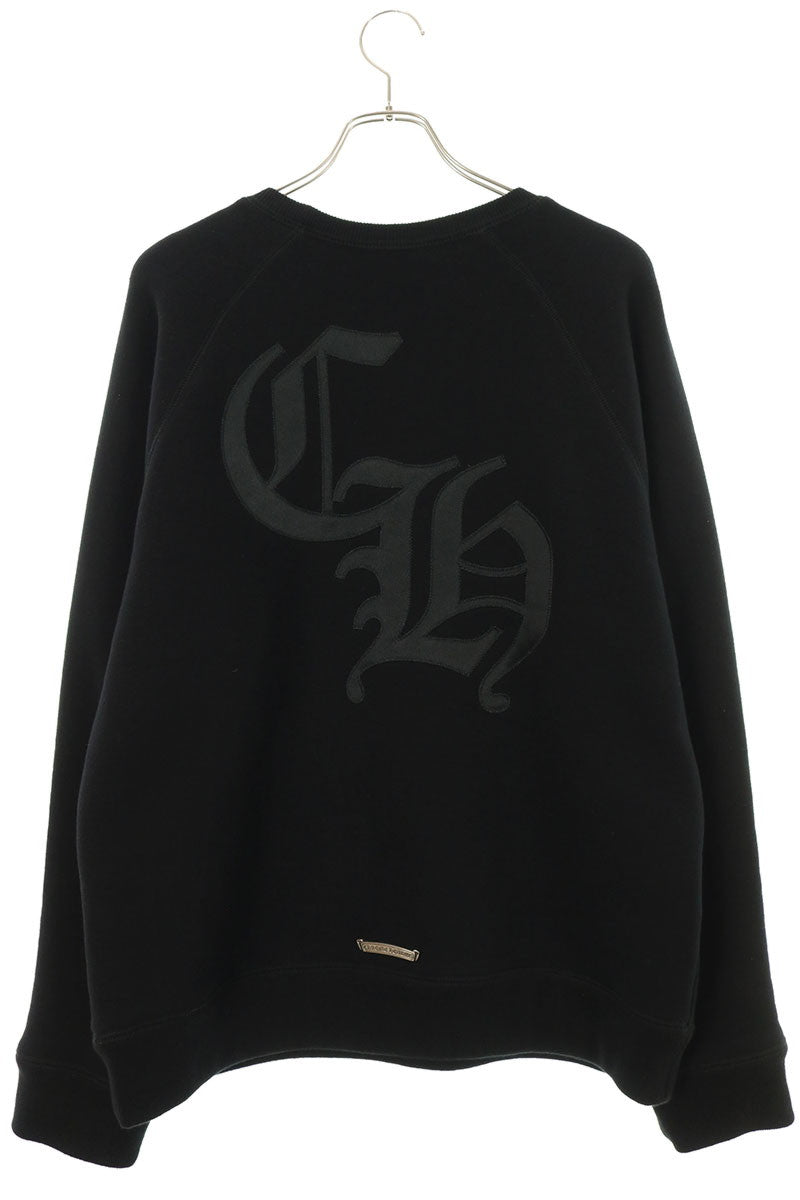 Chrome Hearts Back CH Logo Crewneck Sweatshirt Size M