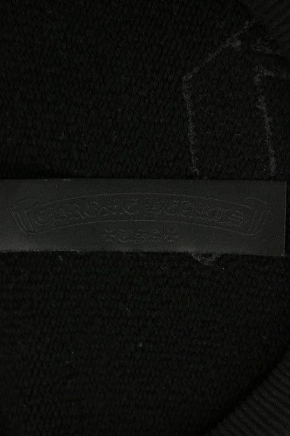 Chrome Hearts Back CH Logo Crewneck Sweatshirt Size M