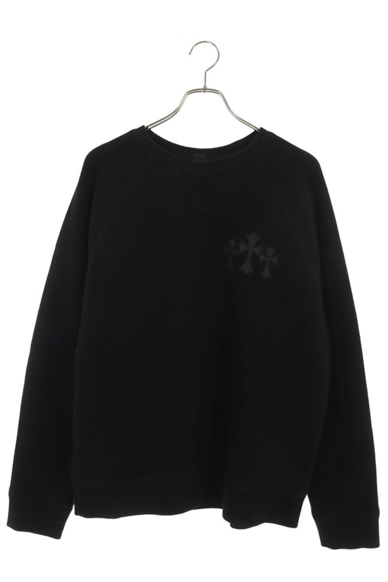 Chrome Hearts 7-11 Crew Back Embroidered Sweatshirt Size M