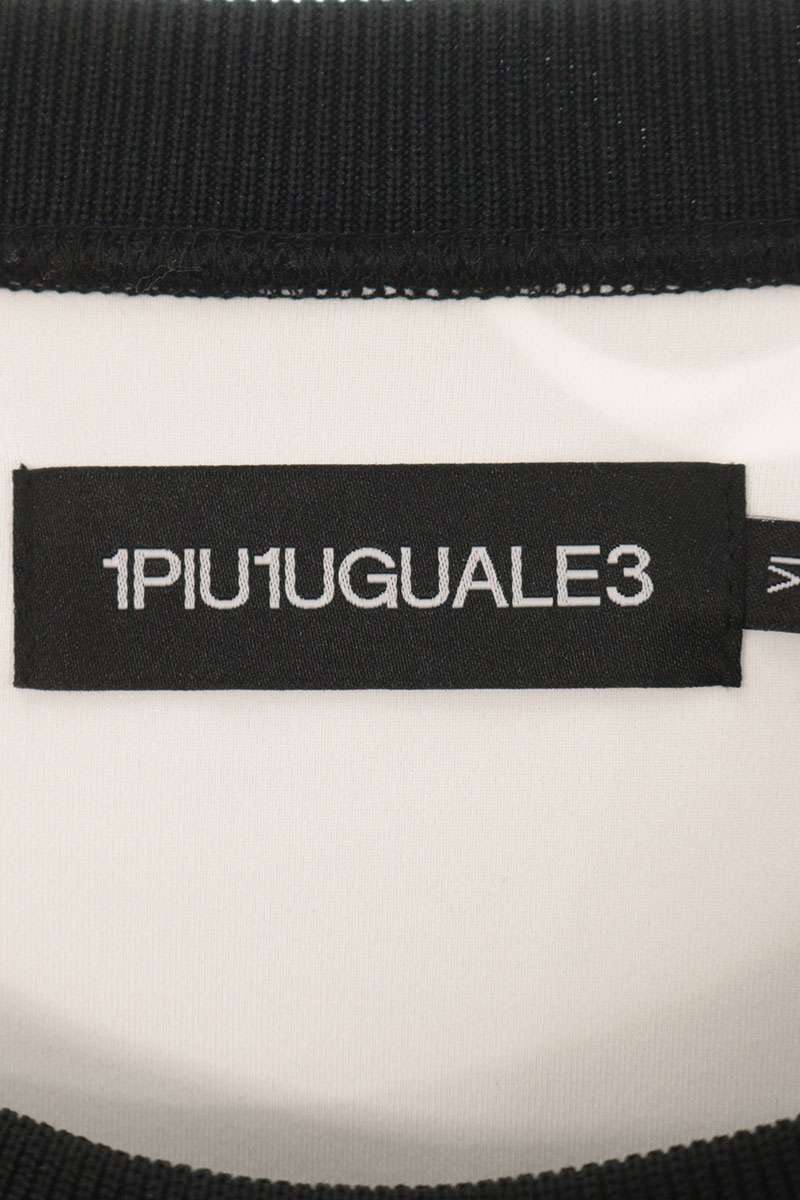 1piu1uguale3 Crazy Jersey Big Sweatshirt Black/White Size 4