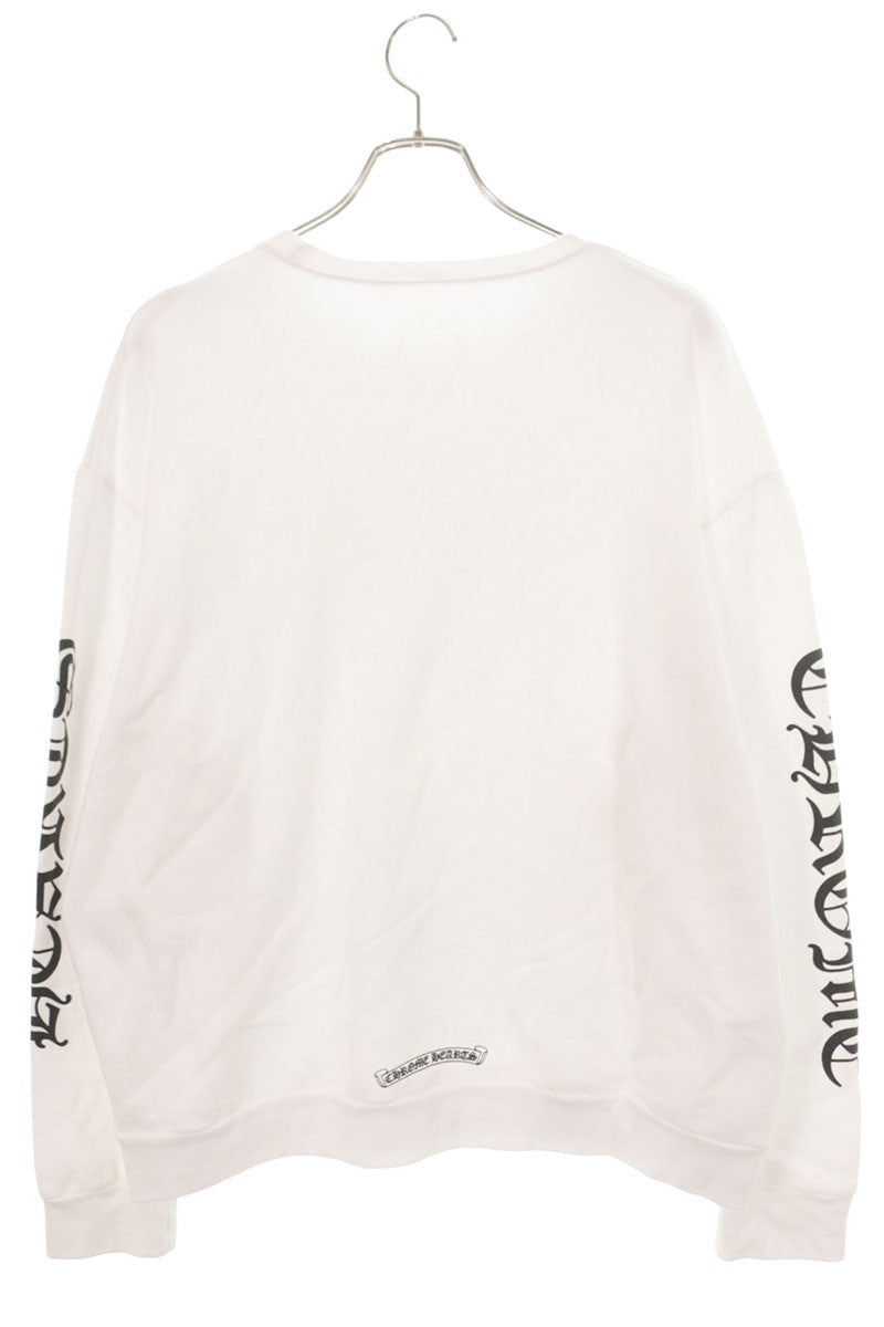 Chrome Hearts SWTSHRT PLVR Neck Crewneck Sweatshirt Size M