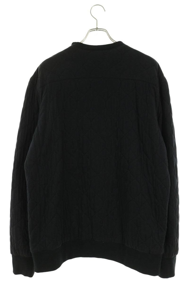 Chrome Hearts Shoulder Zip Quilted Sweatshirt Size XL