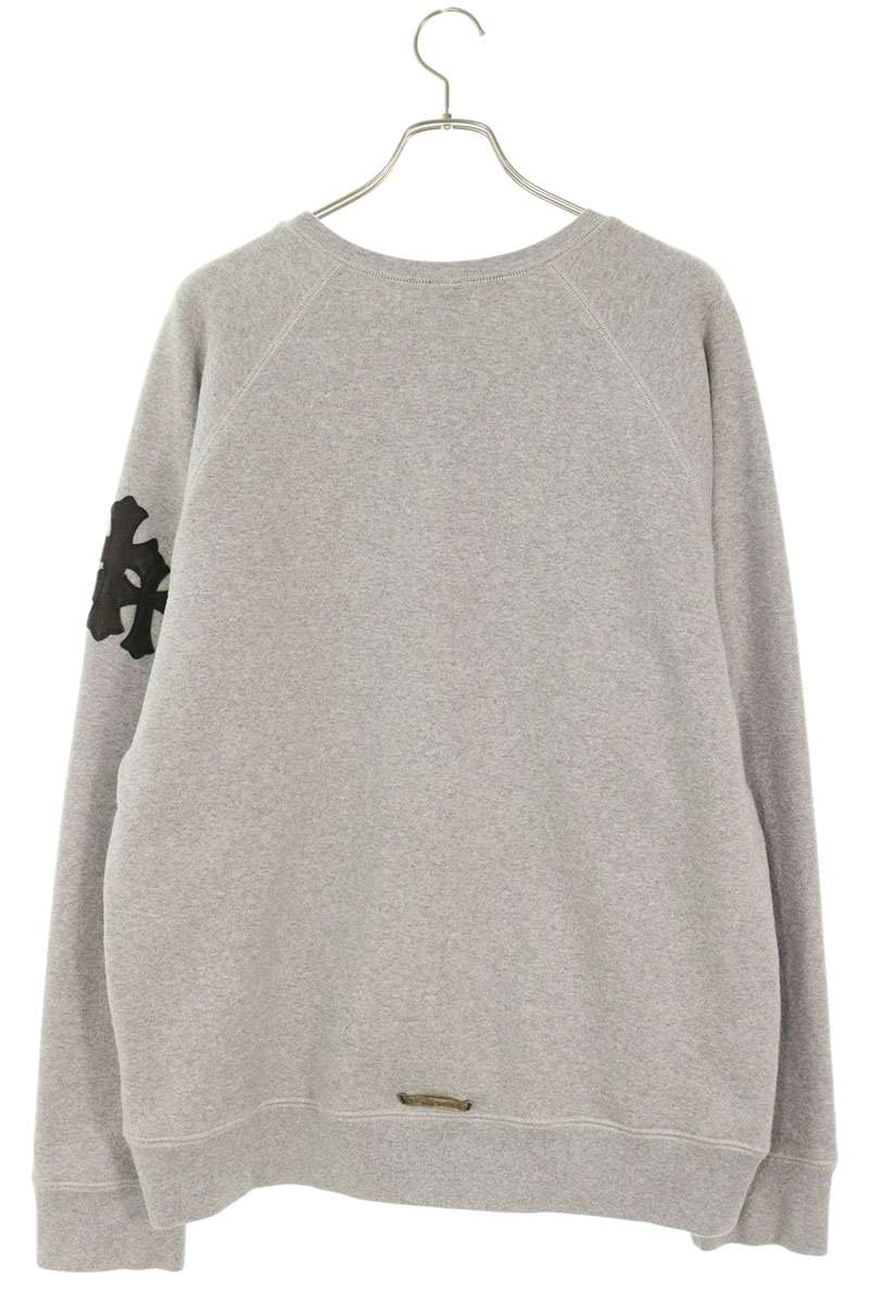 Chrome Hearts Y NOT Cross Patch Crewneck Sweatshirt Size L
