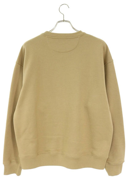 FENDI FF Pattern Pocket Crewneck Sweatshirt Beige Size M