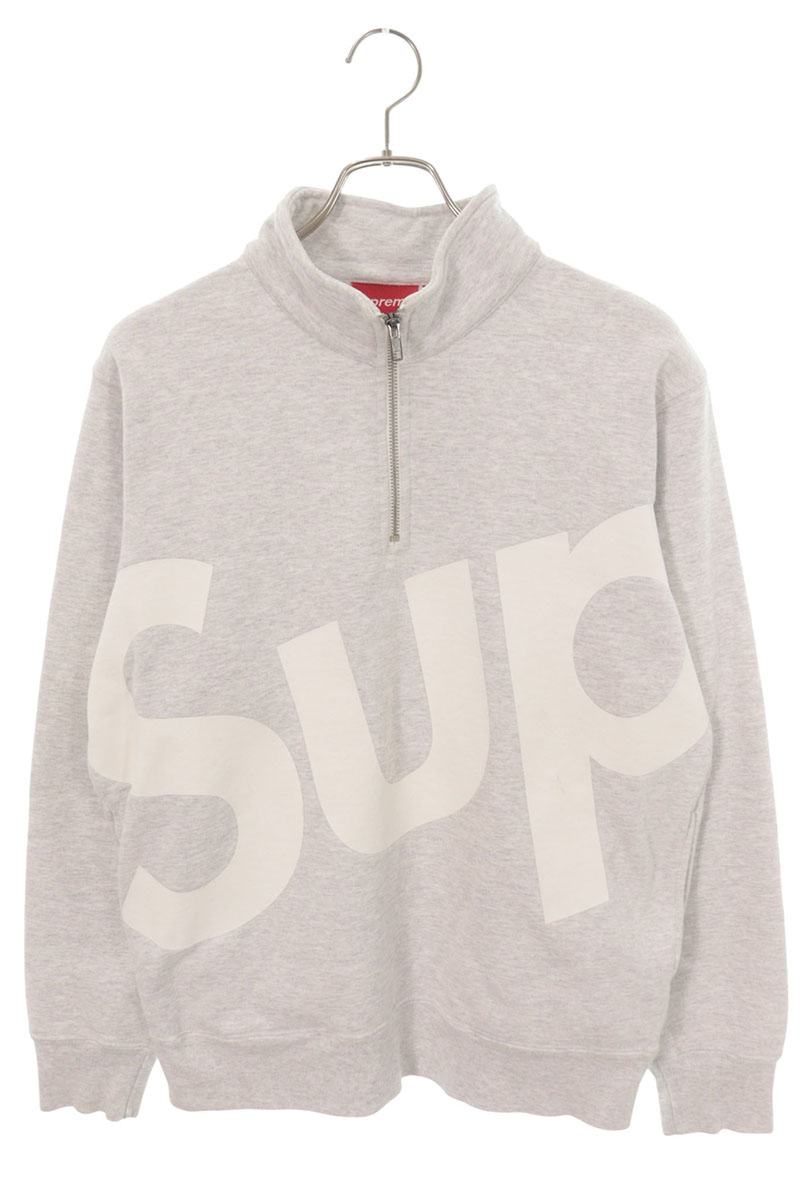 SUPREME 15AW BIG Sup Half Zip Pullover Multi Size M