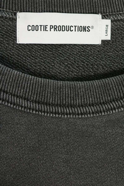 COOTIE Pigment Dyed Crewneck Sweatshirt Gray Size L