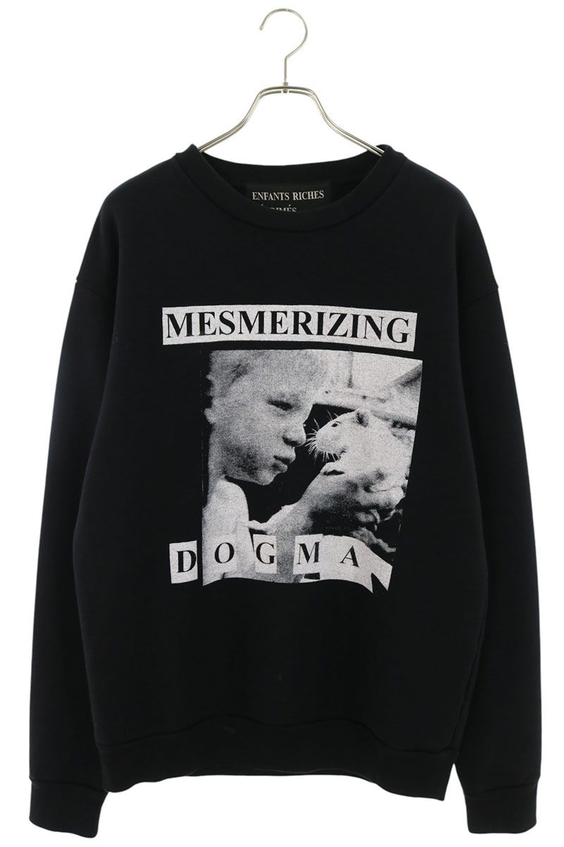 ENFANTS RICHES DEPRIMES Graphic Sweatshirt Black Size L